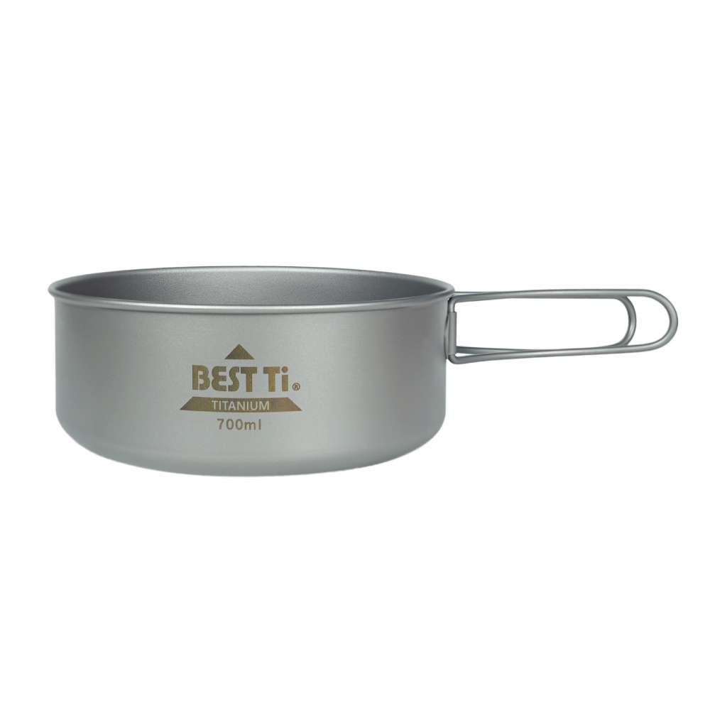 【純鈦湯鍋】個人鍋 鈦鍋 露營 環保餐具 旅行鍋