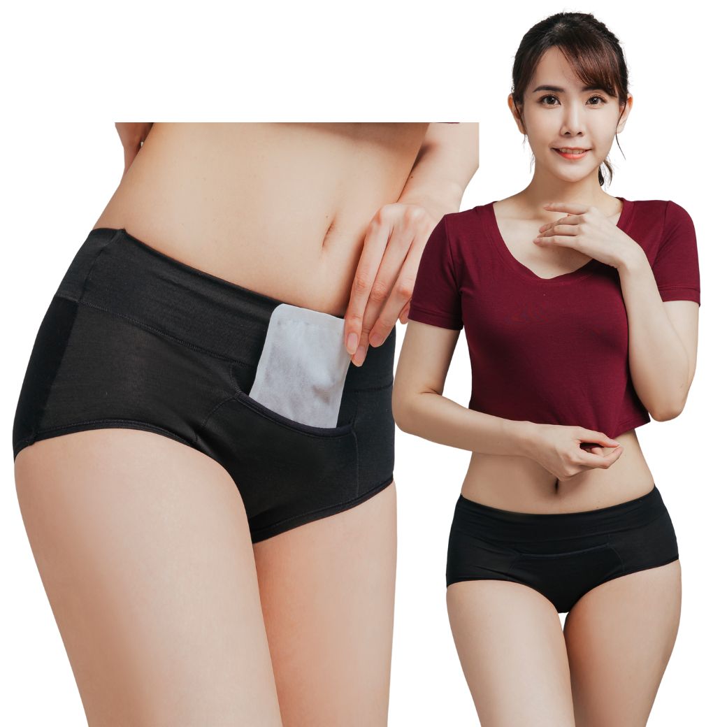 NEONER Tencel high waist period panties