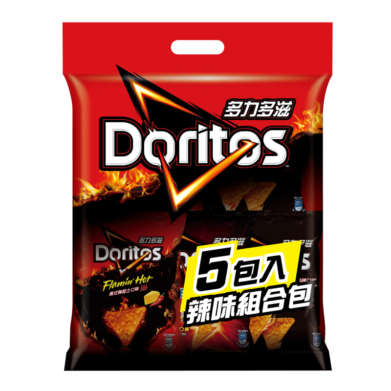 多力多滋辣味組合包200g, , large