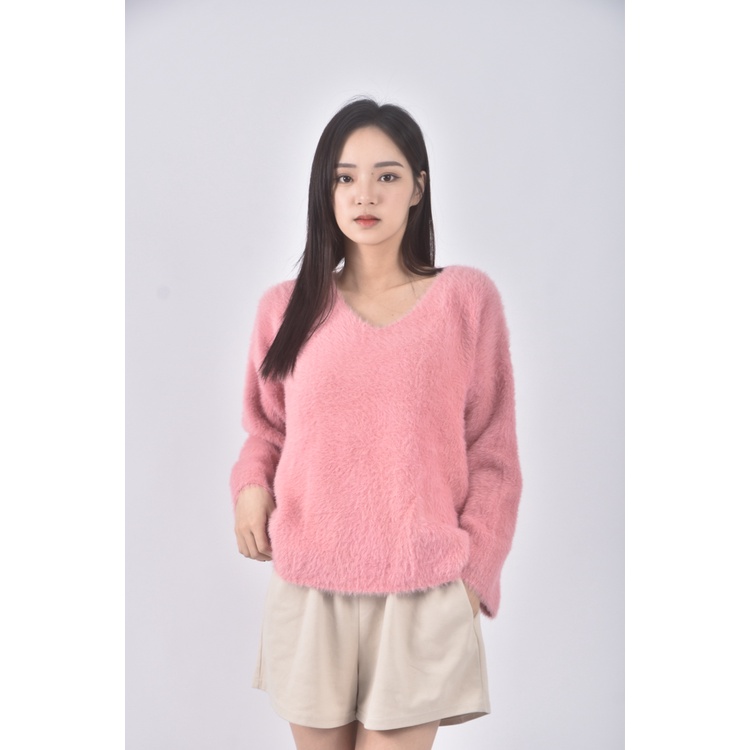 (XL) 質感粉色毛衣二手衣, , large