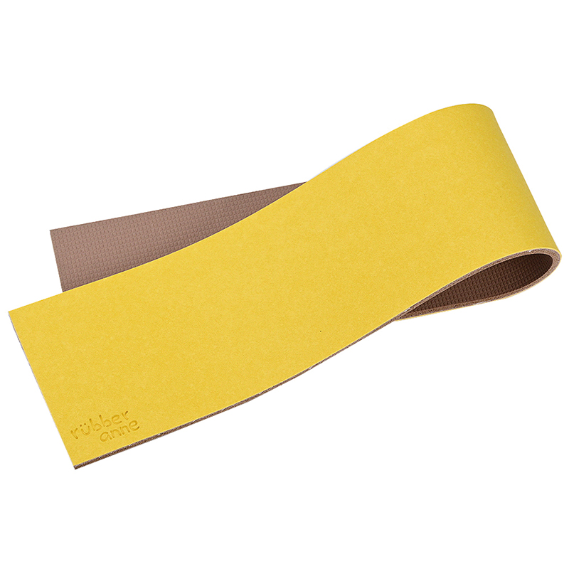 【怪獸】rubber anne 10秒頂吸 軟式珪藻土鏡台吸水墊2入組 (60x10cm) -向陽黃, , large