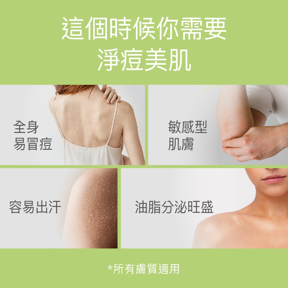 【FJ豐傑生醫】水楊酸抗痘機能沐浴露-500ml/瓶(胸背部痘痘沐浴乳ｘ收斂毛孔ｘ幫助角質代謝抗菌), , large