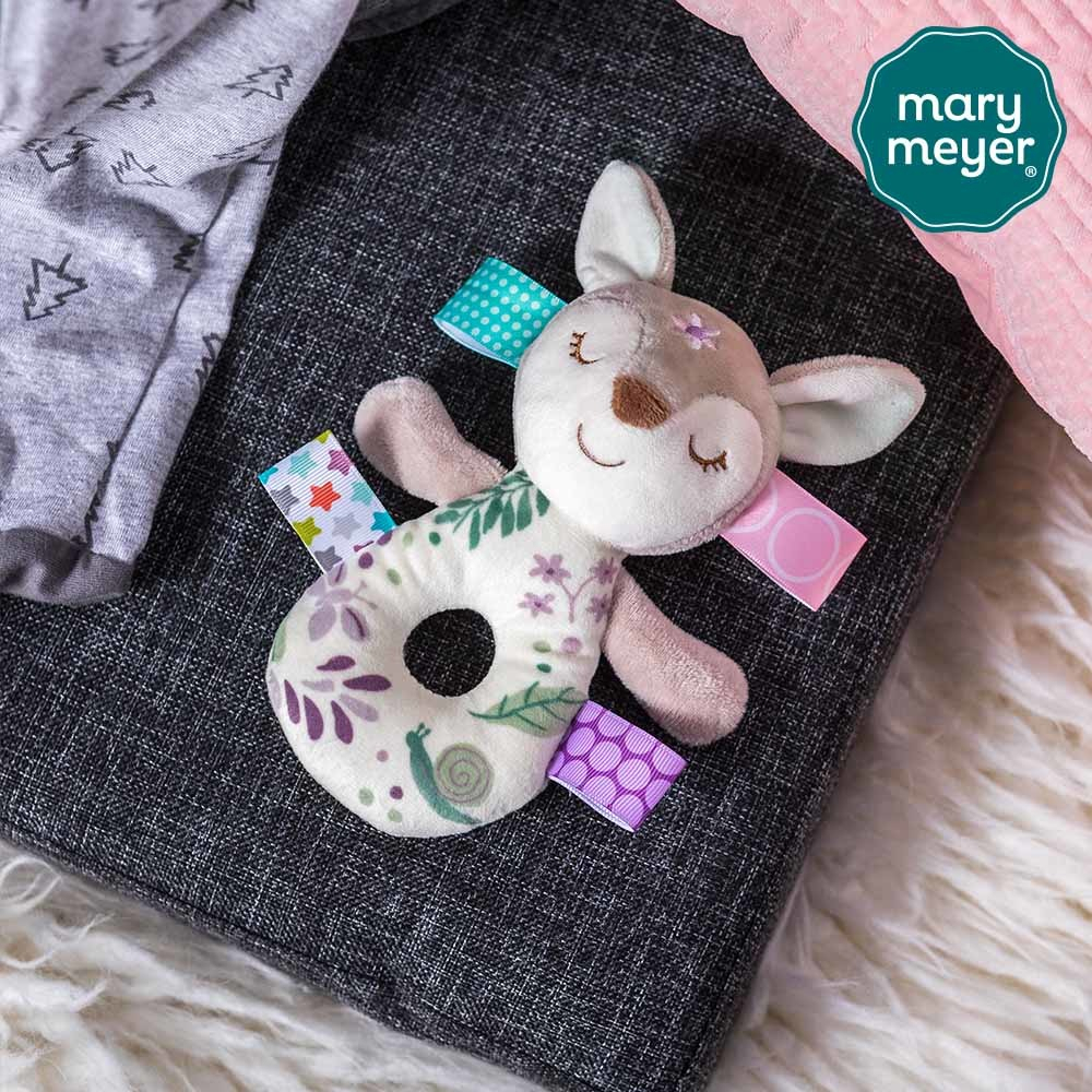 官方直營【MaryMeyer】標籤手搖鈴-小鹿芙蘿拉, , large
