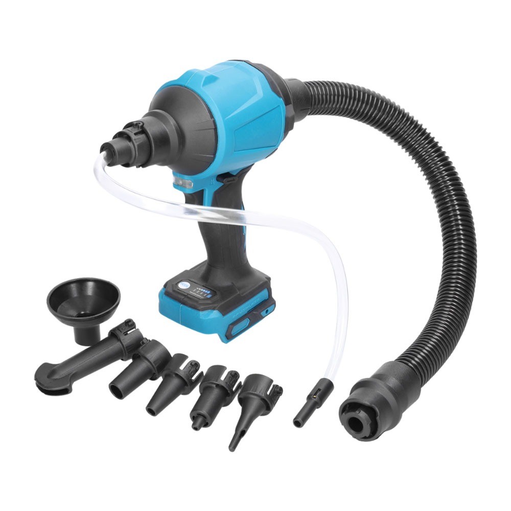 Lithium-ion brushless dust gun + 5 batteries + 1 charger, , large