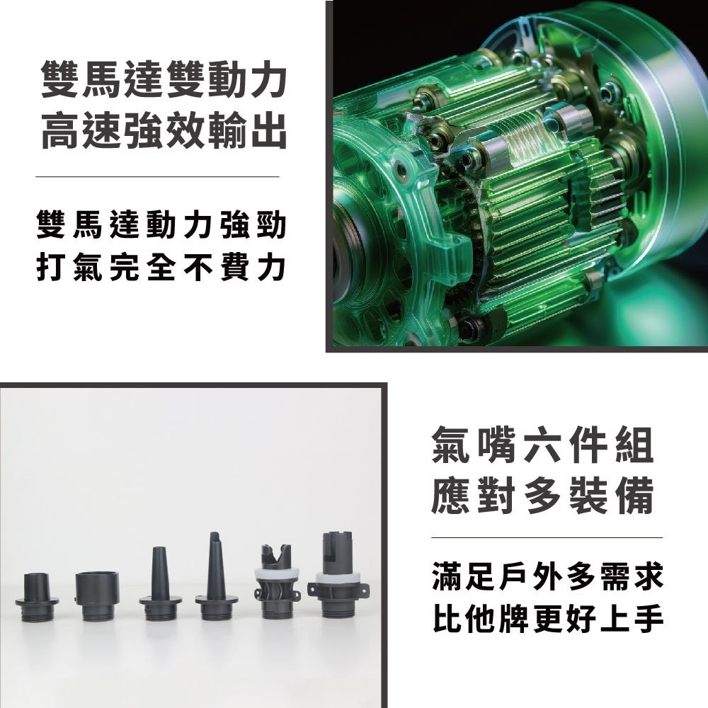 【Camping Ace 野樂】野樂智能電動高壓幫浦 ARC-647PM 無線電動打氣機 SUP充氣機 充氣帳打氣機, , large