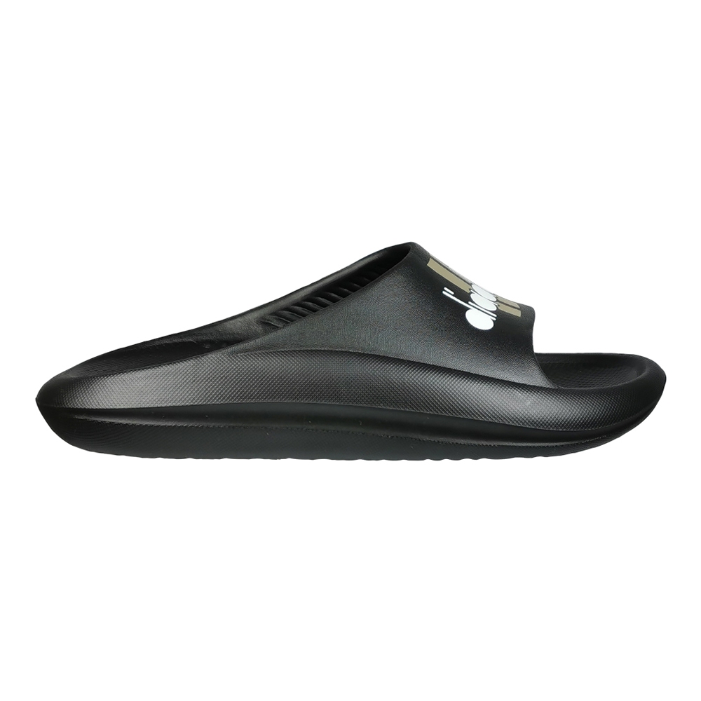 DIADORA迪亞多那 休閒舒壓拖鞋 MIT台灣製造 男鞋 居家 戶外 一體成型 EVA 足弓支撐 排水 止滑 黑 綠, , large