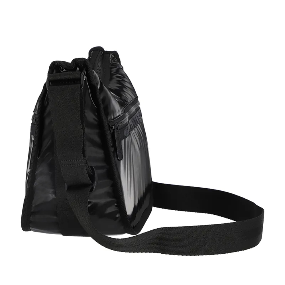 Lesportsac Classic Hobo 經典斜背包 送禮推薦-亮面黑, , large