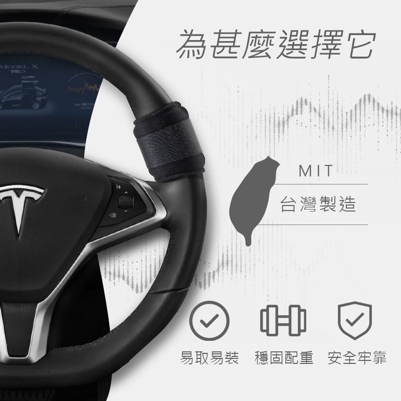 【MACMUS】Tesla,BENZ,BMW,FORD多款車型｜方向盤助力器 轉向助力環 補助 ACC 23P, , large