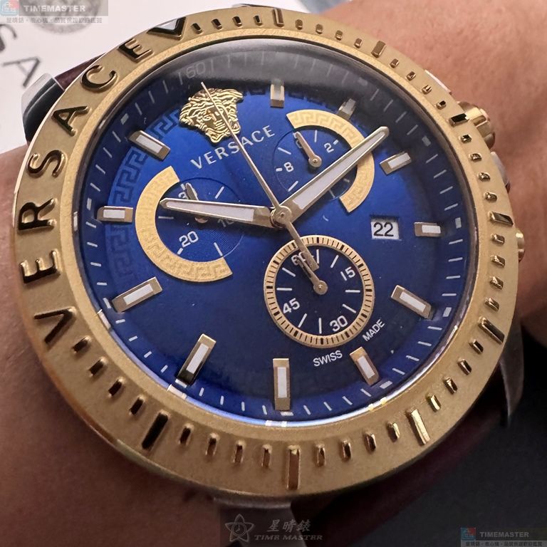 [TIMEMASTER] VERSACE watch, 46mm, VS11331, , large