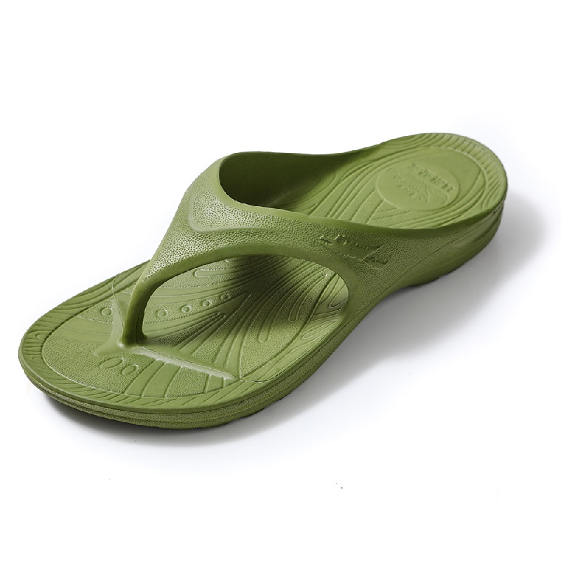 Mixed Outdoor Slippers, 軍綠35, large