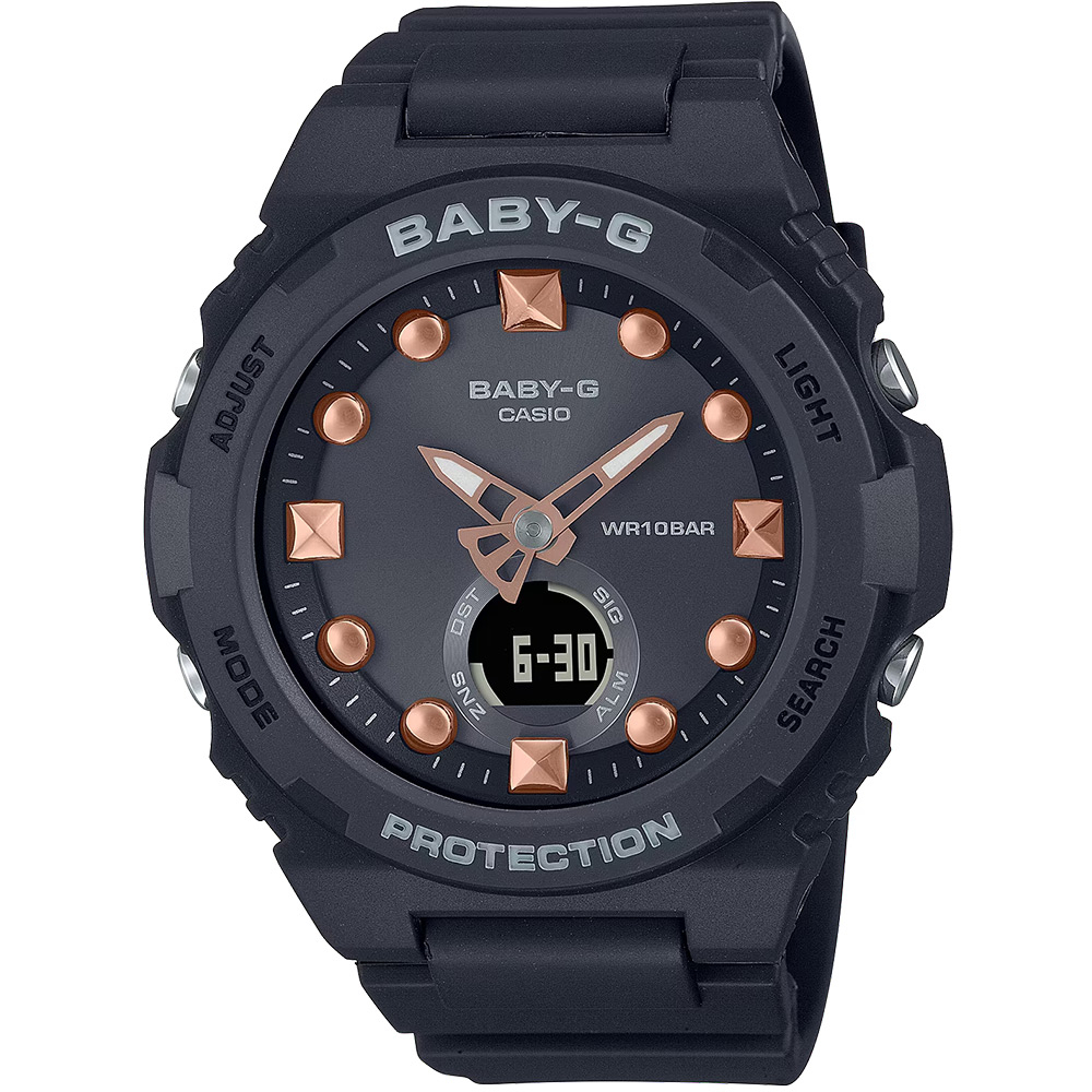 CASIO 卡西歐 BABY-G 夏日沙灘手錶 女錶 BGA-320-1A, , large