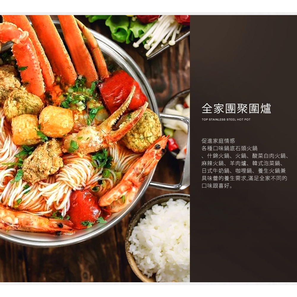 【金永利鋼刀】 廚房家用不鏽鋼切刀+湯鍋兩件組V1-2, , large
