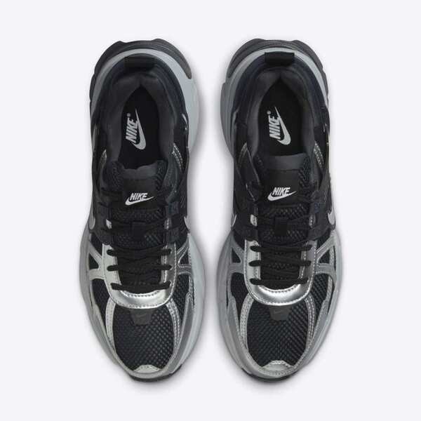 Kixpress-Nike W V2K Run 女 休閒鞋 運動 復古 Y2K 老爹鞋 舒適 金屬感 黑銀 [FD0736-005], , large