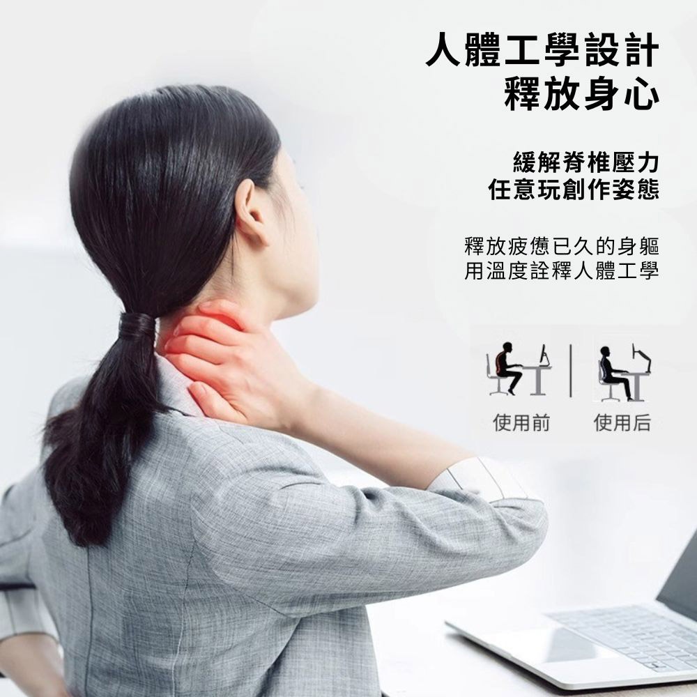 鋁合金氣壓式升降螢幕支架/白, , large