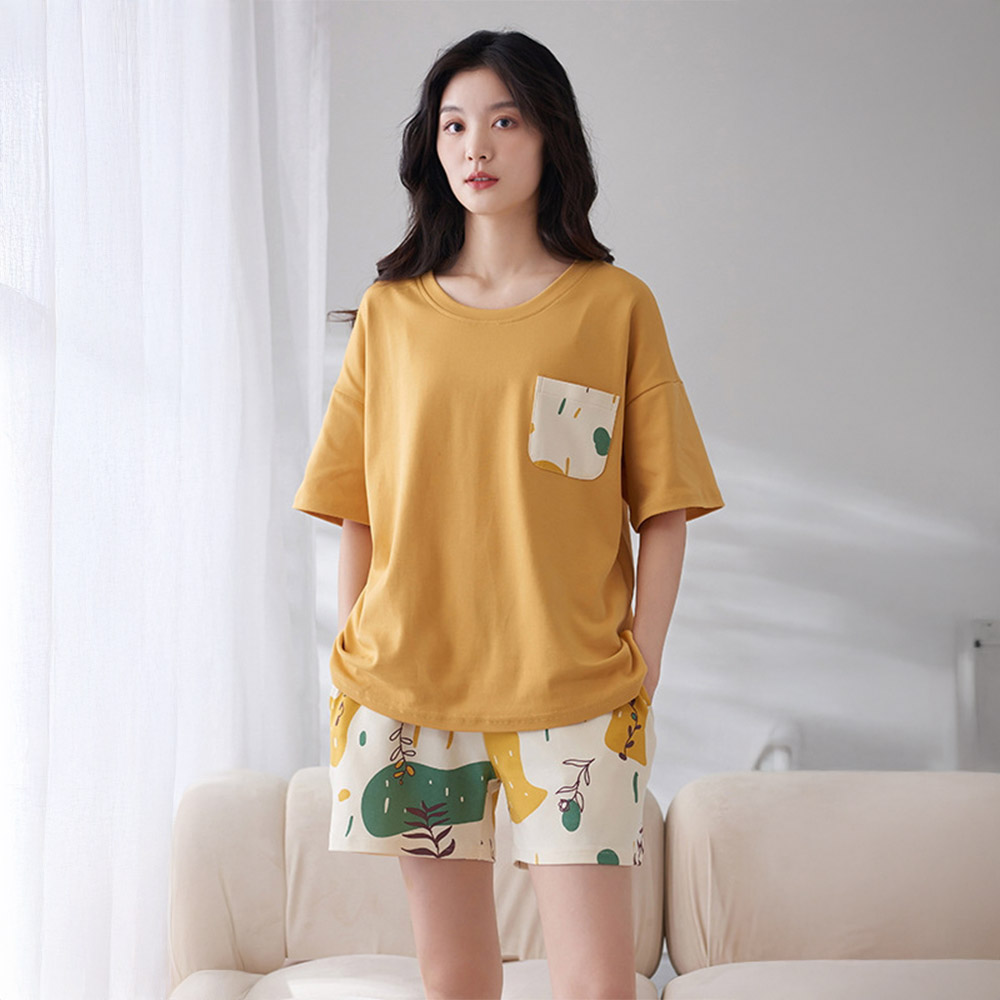 Pajamas with Built-in Bra Pads, , large