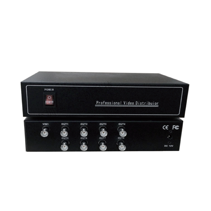 昌運監視器 HD-C108SP AHD CVI TVI CVBS 1進8出影像分配器, , large
