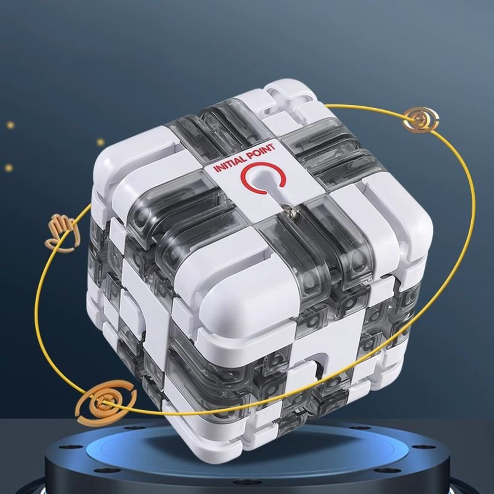 3D迷宮小鋼珠魔方 迷宮魔方 三階魔方 魔術方塊 puzzle, , large