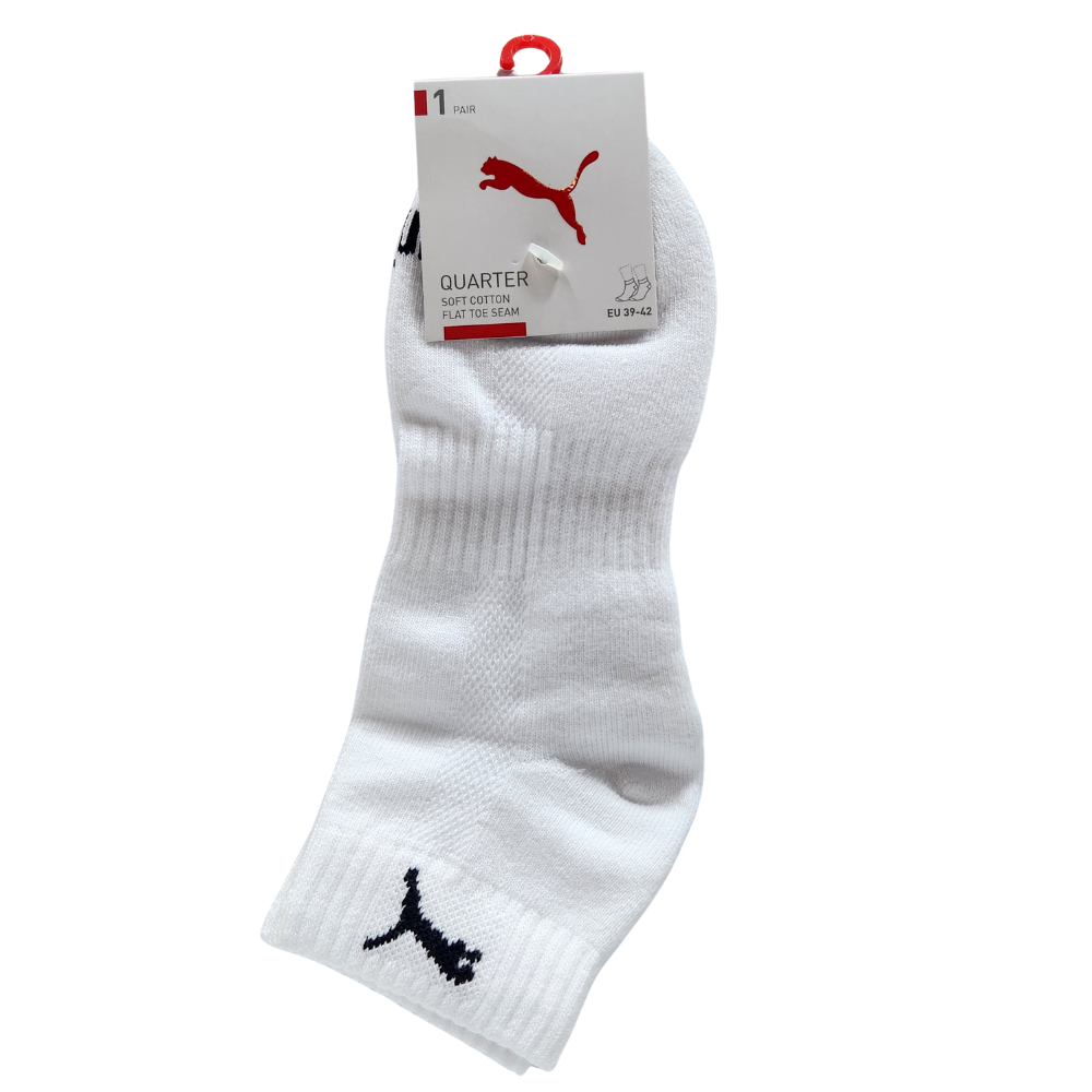 [秉宸] PUMA NOS厚底短襪 2入 白 BB098701, , large