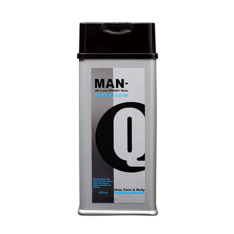 MAN-Q All In One Hair  Body Wash, , large