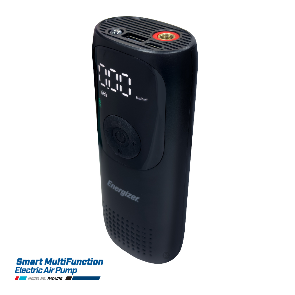 ENERGIZER 勁量  電動打氣機 PAC4010 電池先生 攜帶式打氣機, , large