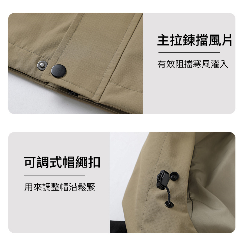 [DZRZVD杜戛地]「關稅狂漲 我們狂降」【250803防風防水連帽衝鋒衣】單件式，山系風格, , large