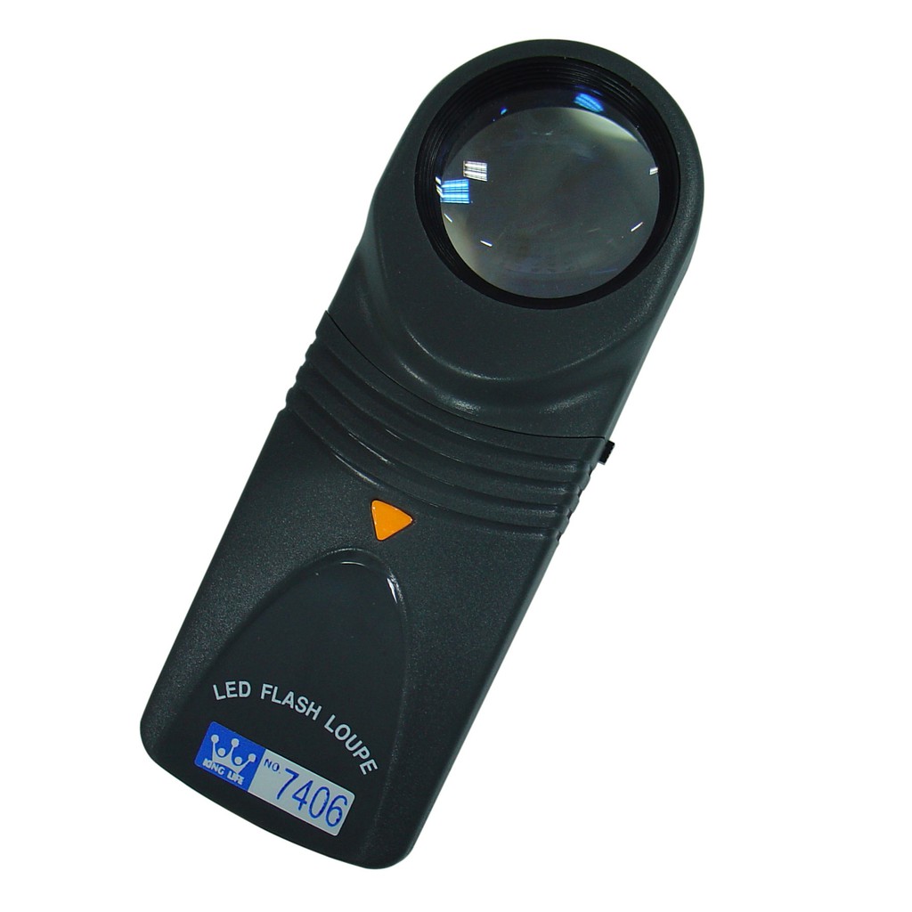 徠福 Life 高倍率照明放大鏡(NO.7406)照明 10倍 直徑25mm