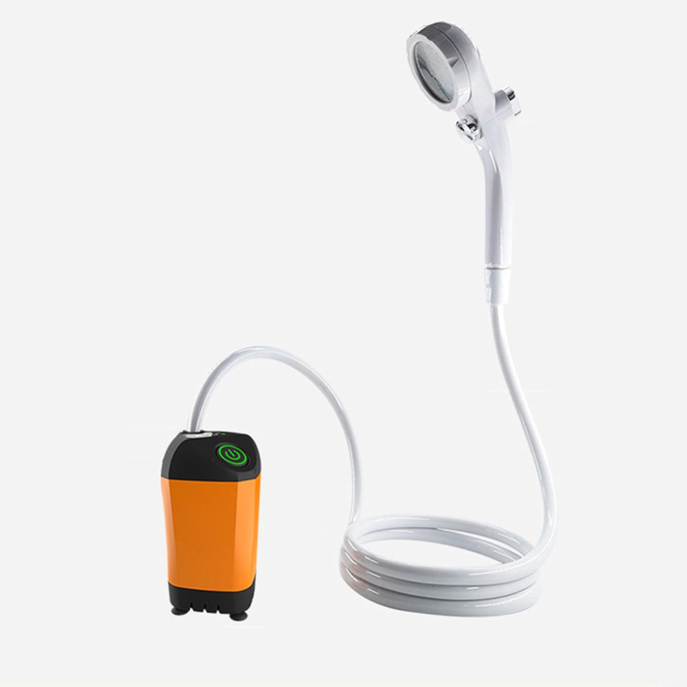 【SV61325】可攜式戶外淋浴器 行動淋浴 增壓花灑蓮蓬頭 野外求生 野營洗澡 工地宿舍簡易淋浴器, , large