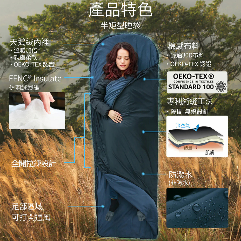 C065 Ultra Air Sleeping Bag, , large