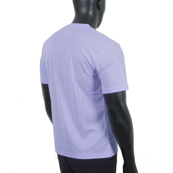 Asics 男女 短袖 T恤 運動 透氣 吸濕 快乾 抗UV 台灣製 延續 淺紫 [2033B666-500], , large
