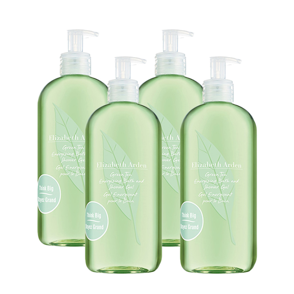 【Elizabeth Arden 伊麗莎白雅頓】 綠茶香水沐浴膠 500ml 4入組, , large