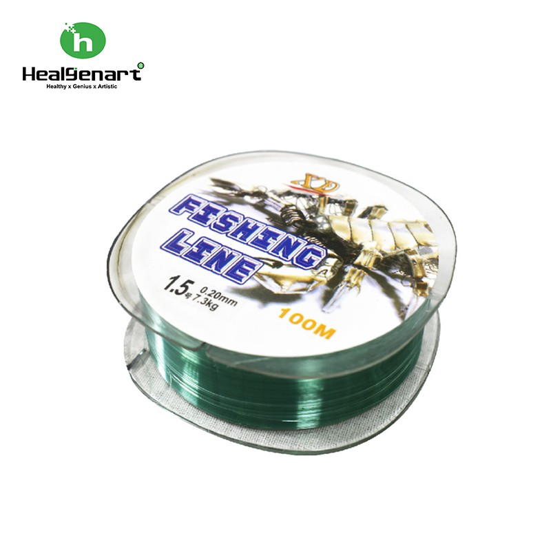 【Healgenart】1.5號尼龍釣魚線 100米長 0.20mm 尼龍釣線, , large