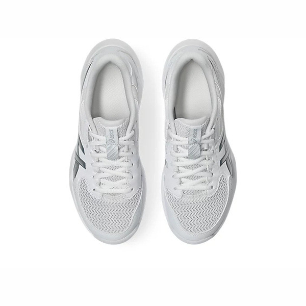 Asics Gel-rocket 12 男女 排球鞋 穩定 包覆 回彈 白 銀 [1072A119-101], , large