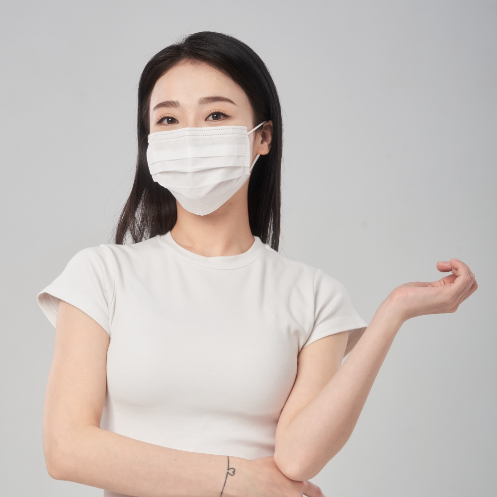 【DRX達特世】羽量級-醫用平面口罩-粉嫩五色-(25入), , large