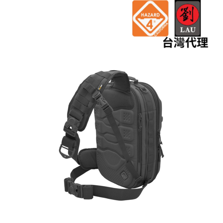 HAZARD 4 BS-PBS-BLK 硬殼單斜肩筆電包(黑), , large