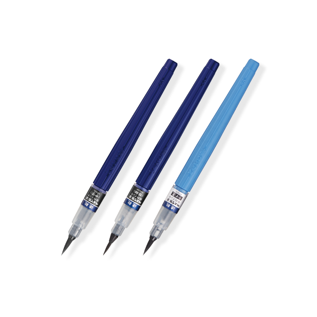 【 Pentel 飛龍 】速乾卡式毛筆 中字/極細字 /支 XFPD3L/5F/5L - 多款可選, , large