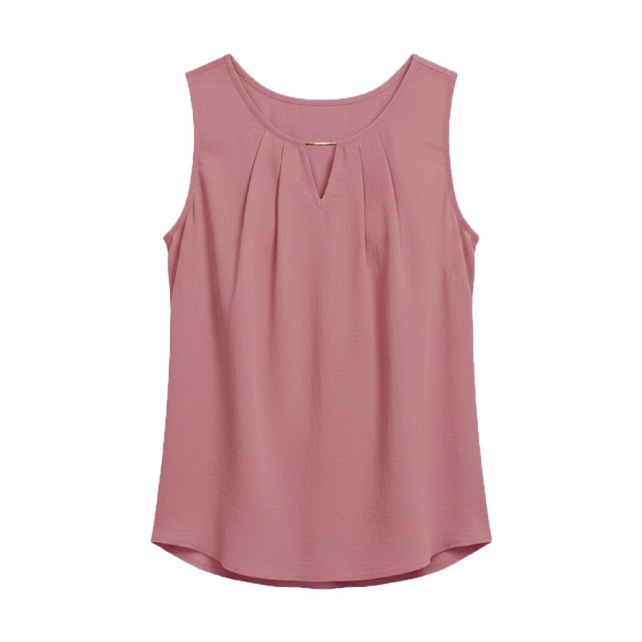 簡約垂墜無袖上衣-女款0G-201, , large