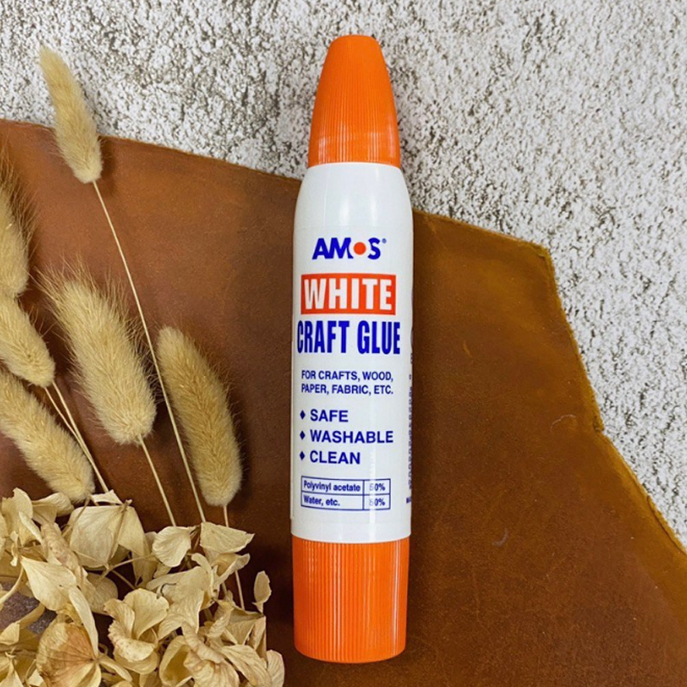 【韓國AMOS】雙頭白膠34mlx12支裝/盒, , large