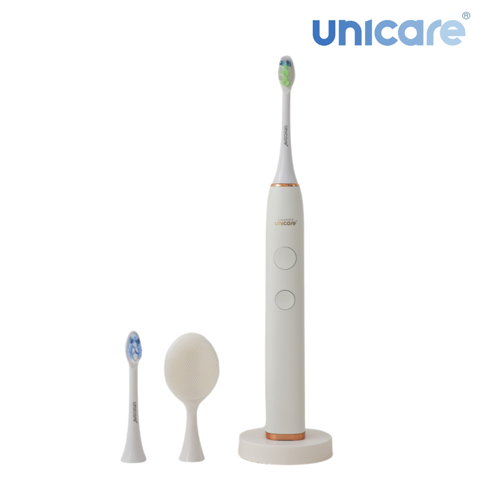 [unicare®]高效音波電動牙刷_(雪地白), 雪地白, large