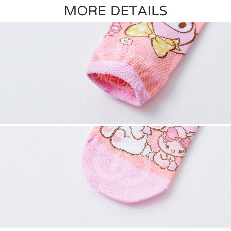 (多款)Sanrio 三麗鷗短襪【旺達棉品】 MM-A538 KT-A647 , , large