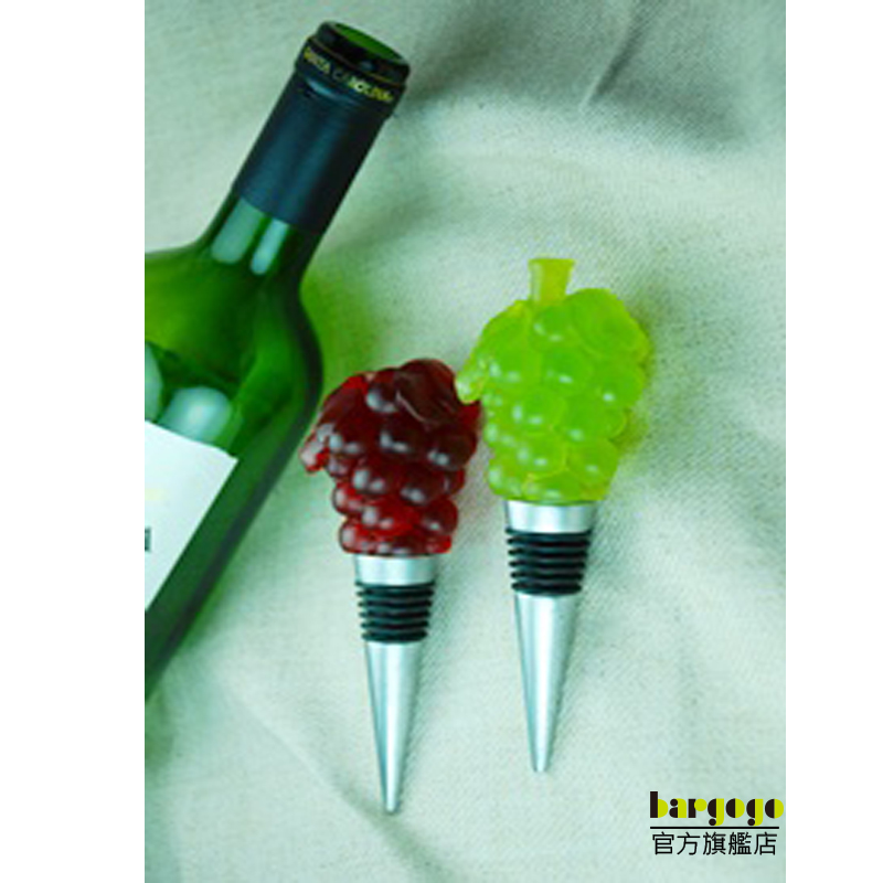 [巴果果]綠色葡萄造型酒瓶塞/1入 RS-05-G, , large