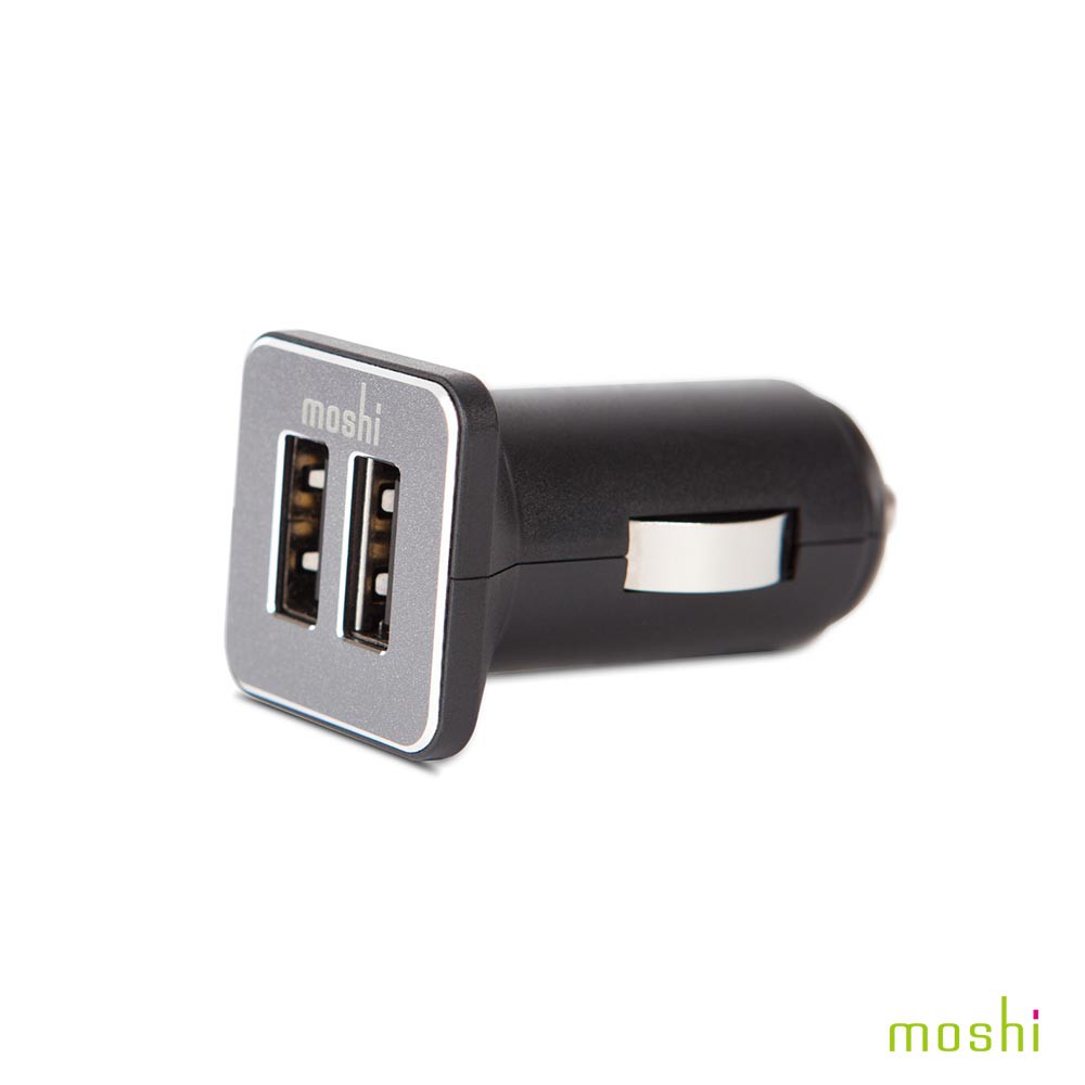 Moshi Car Charger Duo 車用雙端口充電器 USB 2.4A LED指示燈, , large