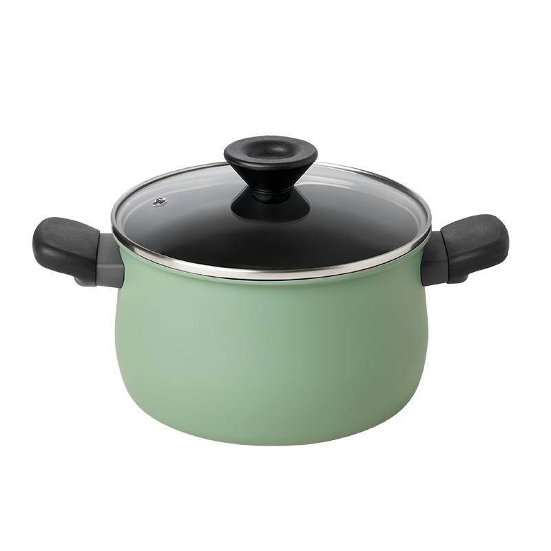 美亞摩登時尚導磁不沾雙耳湯鍋20CM, , large