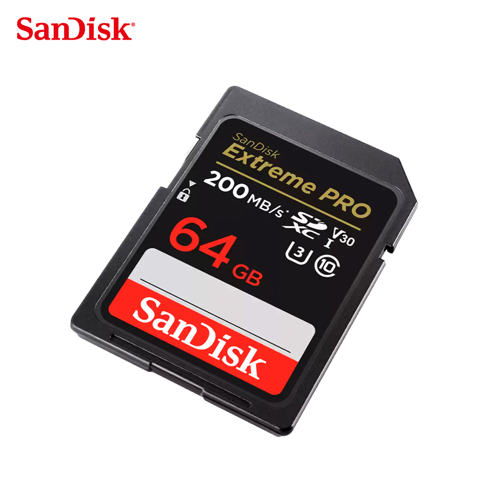 【SanDisk】Extreme PRO 64G SDXC V30 UHS-I U3 記憶卡, , large
