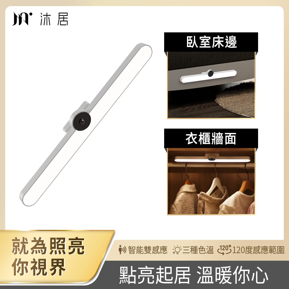 【muigic沐居】人體感應磁吸式護眼檯燈 VN008