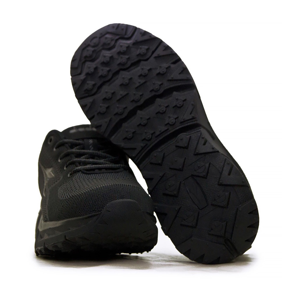 DIADORA迪亞多那 休閒氣動越野鞋 女運動鞋 女鞋 登山鞋 輕量 針織 透氣 散熱 排濕 保護後跟 穩定 止滑 黑, , large