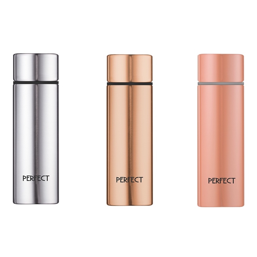 PERFECT 理想牌 極緻316不鏽鋼口袋杯保溫杯 玫瑰金140cc-Leidea樂德兒