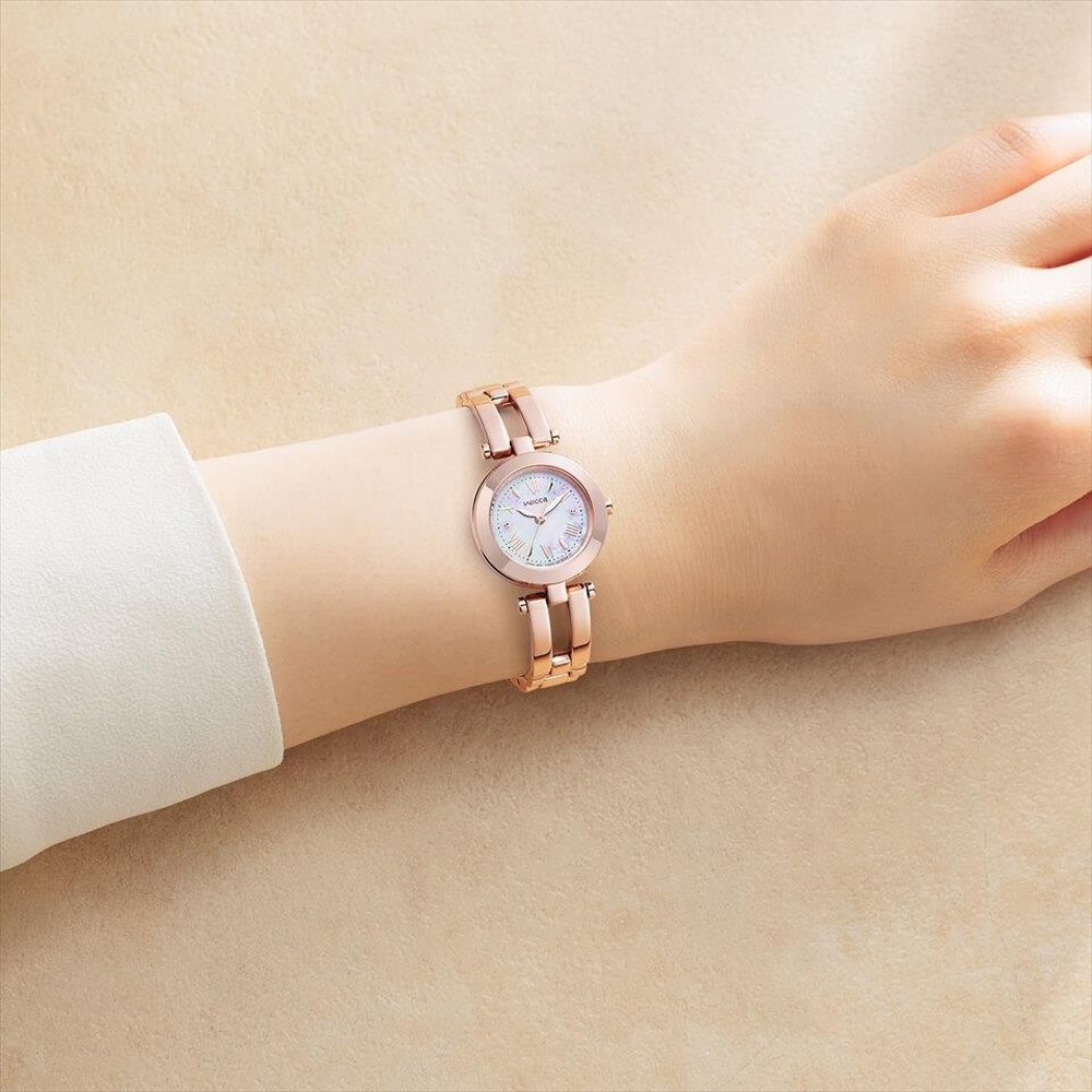 CITIZEN 星辰 Wicca 公主系列 情人節推薦款 太陽能大三針女錶-24mm KP5-263-11, , large