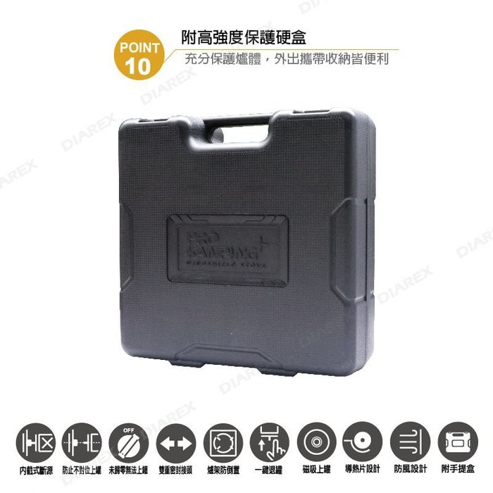 4.1kW High-Power Cassette Stove, , large