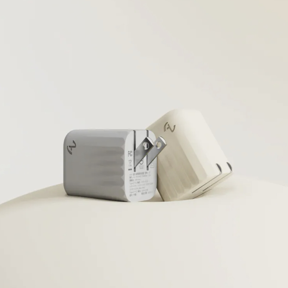 [OneMore Co., Ltd.] Allite Mini Go 45W 2C GaN Dual‑Port Fast Charger - Sunrise Yellow , , large