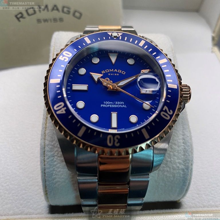 [TIMEMASTER] ROMAGO watch, 42mm, RM00002, , large